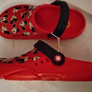 Disney Red Mickey Mouse Kids Sandals